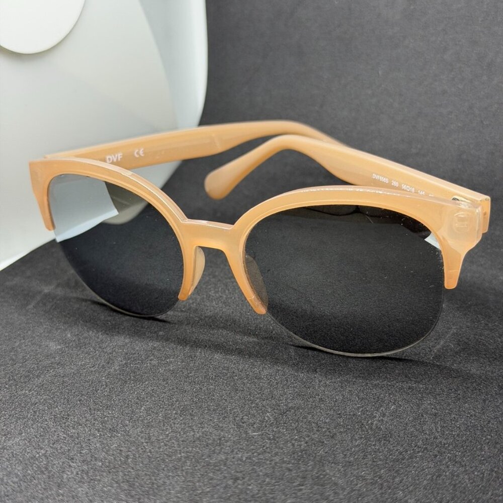 Diane von Furstenberg DVF656S Peach Sunglasses